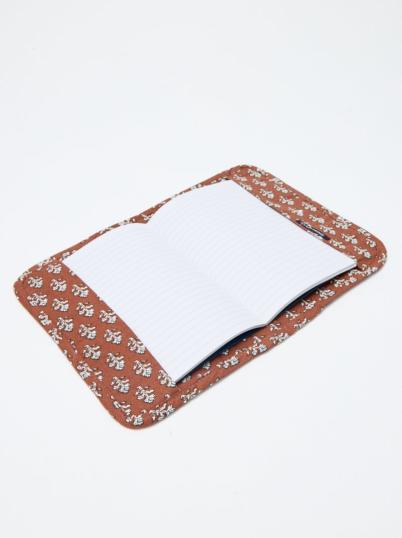 Protector de cuaderno acolchado - Kiabi Home Marron - Kiabi
