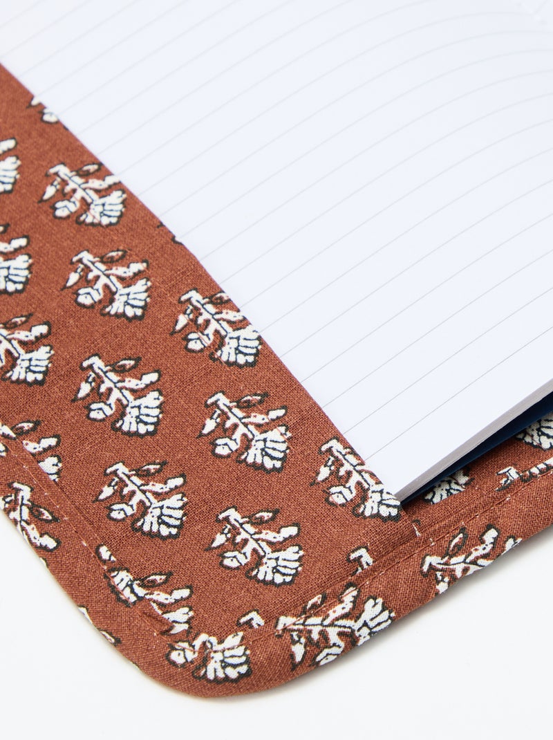 Protector de cuaderno acolchado - Kiabi Home Marron - Kiabi