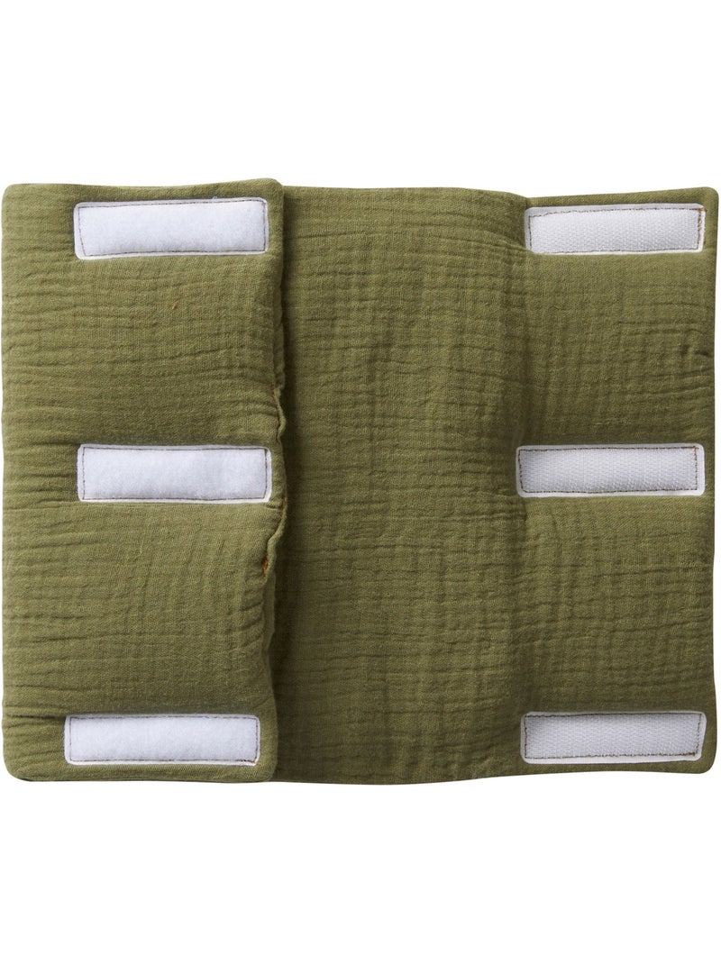Protector de cuna algodón/poliéster mix and match 10 piezas Verde - Kiabi