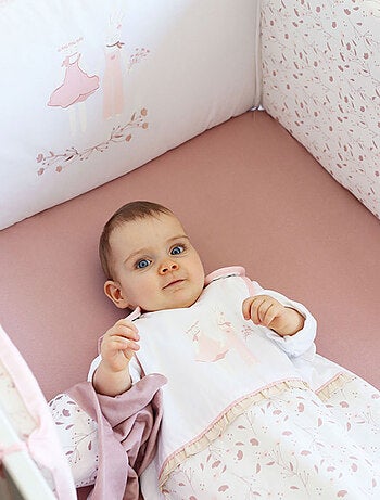 Protector de cuna colección Rose & Lili