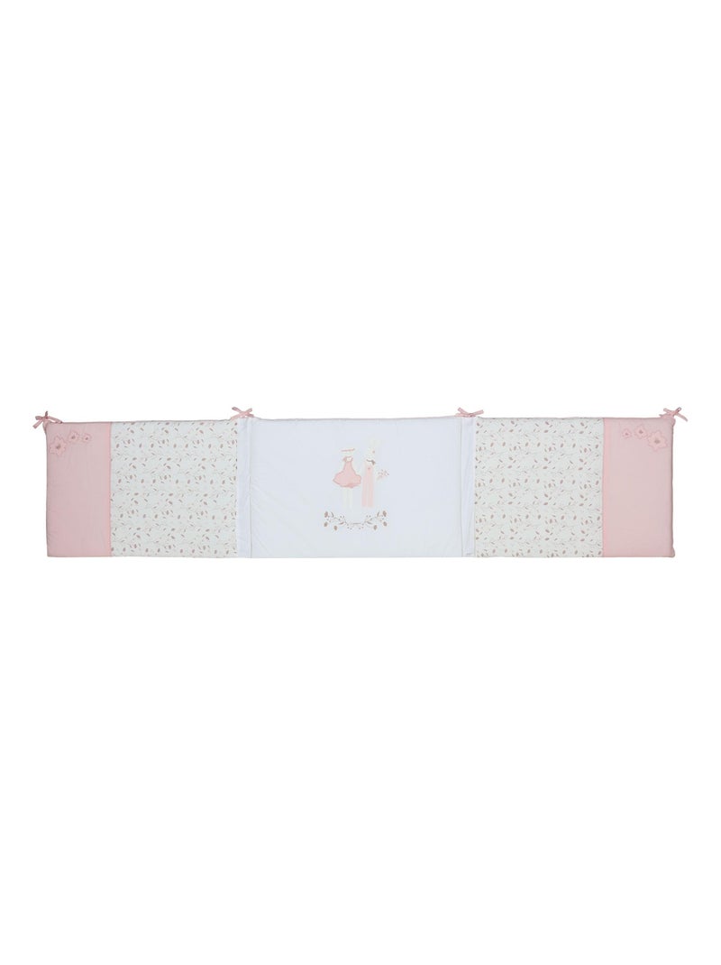 Protector de cuna colección Rose & Lili Rosa - Kiabi