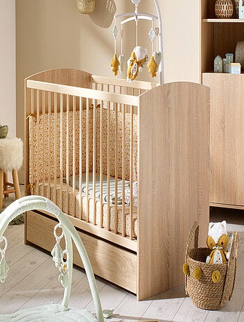 Protector de cuna de algodón 190x40 - SAUTHON