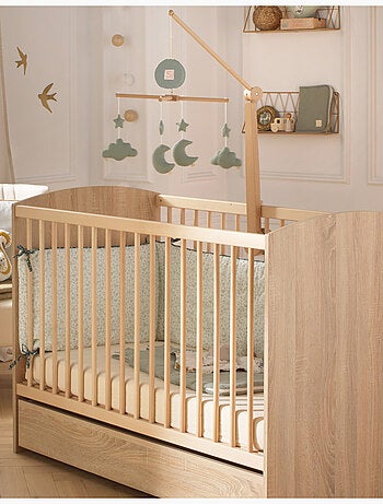 Protector de cuna de algodón 190x40 - SAUTHON