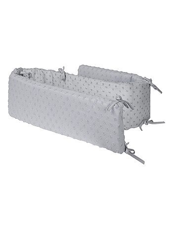 Protector de cuna en algodón orgánico con lunares en relieve - ROBA 'lil planet'