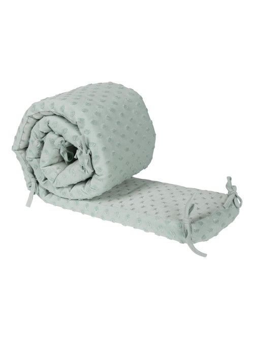 Protector de cuna en algodón orgánico con lunares en relieve - ROBA 'lil planet' - Kiabi