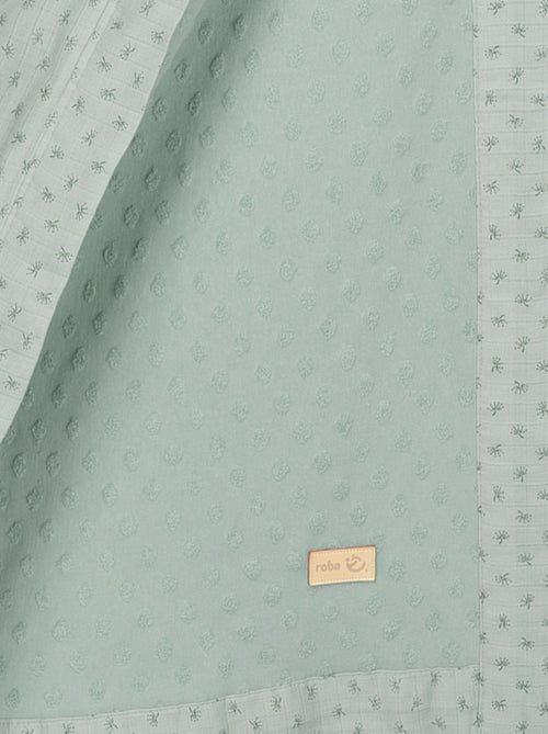 Protector de cuna + manta y peluche en algodón orgánico 'Roba lil planet' - Kiabi