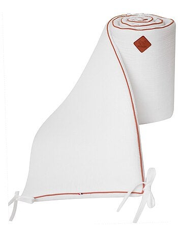 Protector de cuna reversible bebé muselina de algodón | SEVIRA KIDS