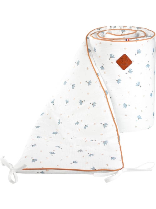 Protector de cuna reversible bebé muselina de algodón | sevira kids - Kiabi Protector de cuna reversible bebé muselina de algodón | sevira kids - Kiabi