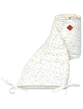 Protector de cuna reversible bebé muselina de algodón | SEVIRA KIDS