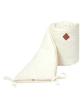 Protector de cuna reversible bebé muselina de algodón | SEVIRA KIDS