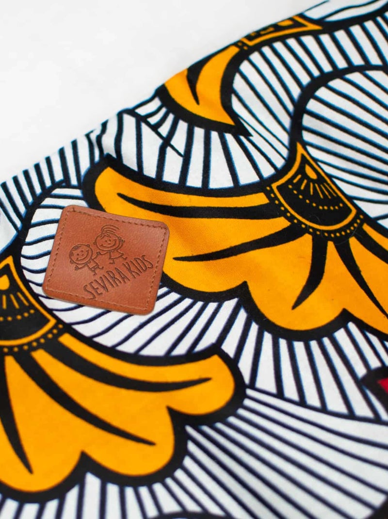 Protector de cuna reversible bebé muselina de algodón | SEVIRA KIDS Rojo - Kiabi