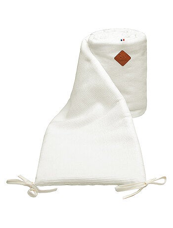 Protector de cuna reversible para bebé nido de abeja - SEVIRA KIDS