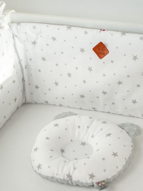 Protector de cuna reversible para bebé nido de abeja | SEVIRA KIDS - Kiabi