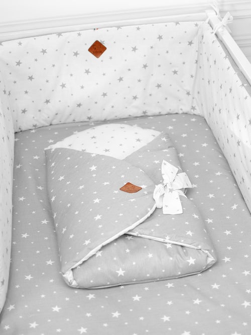 Protector de cuna reversible para bebé nido de abeja | SEVIRA KIDS - Kiabi