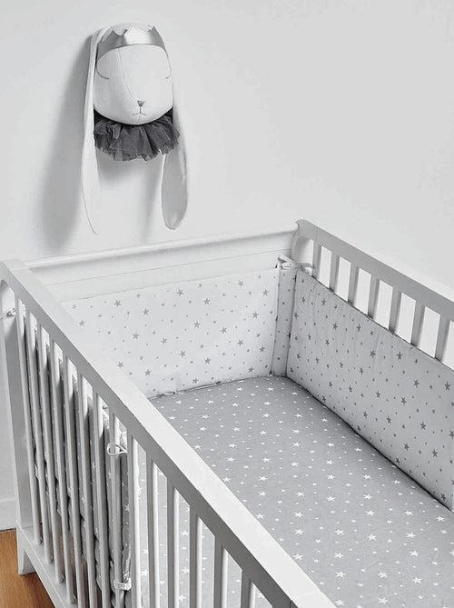 Protector de cuna reversible para bebé nido de abeja | SEVIRA KIDS - Kiabi