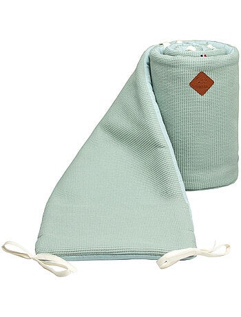 Protector de cuna reversible para bebé nido de abeja | SEVIRA KIDS