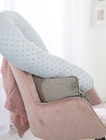 Protector de cuna tipo cojín en algodón orgánico Oeko-Tex® 'Roba lil planet'