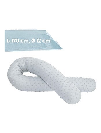 Protector de cuna tipo cojín en algodón orgánico Oeko-Tex® 'Roba lil planet'