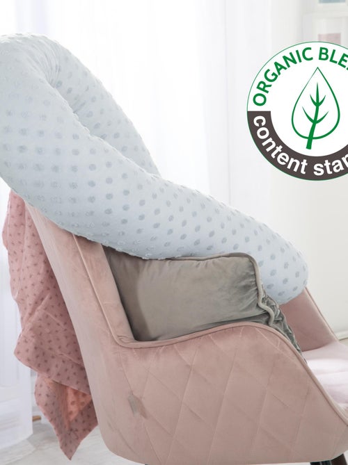 Protector de cuna tipo cojín en algodón orgánico Oeko-Tex® 'Roba lil planet' - Kiabi