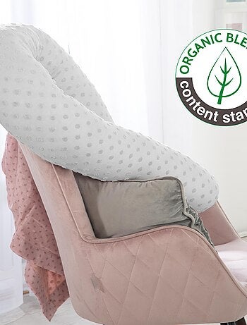 Protector de cuna tipo cojín en algodón orgánico Oeko-Tex® 'Roba lil planet'