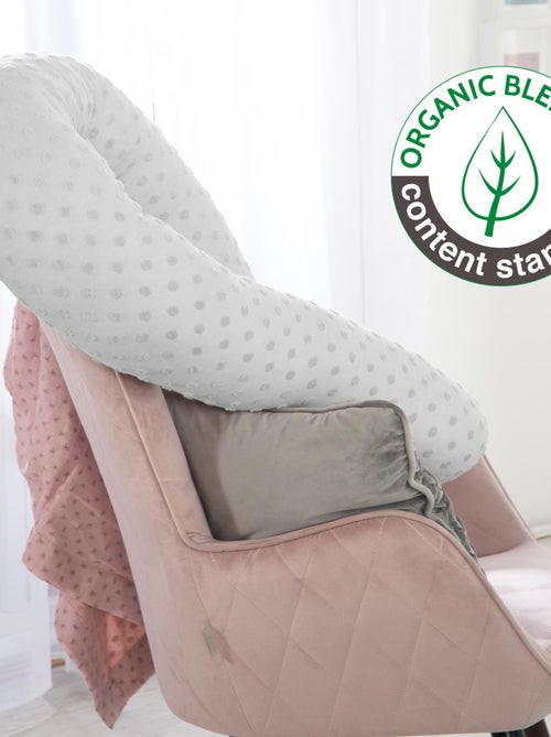 Protector de cuna tipo cojín en algodón orgánico Oeko-Tex® 'Roba lil planet' - Kiabi