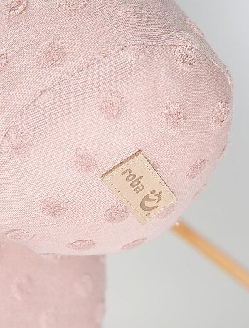 Protector de cuna tipo cojín en algodón orgánico Oeko-Tex® 'Roba lil planet'