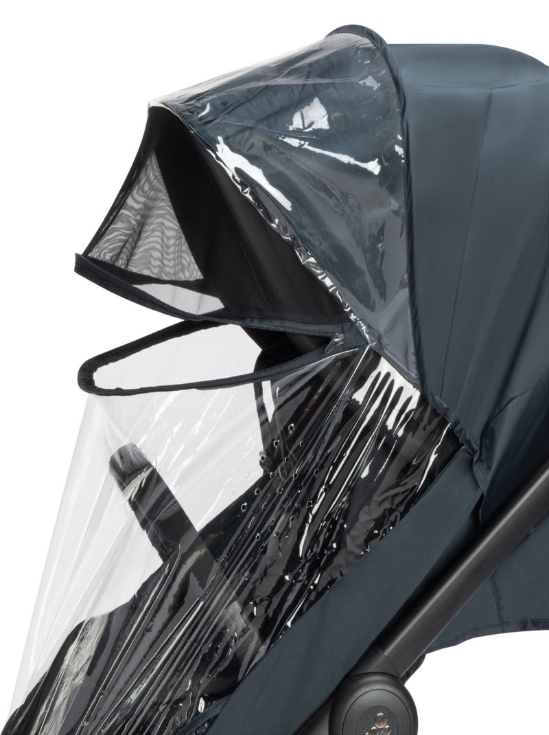 Protector de lluvia Confort para cochecito y capazo con bolsa de almacenamiento Transparente - Kiabi