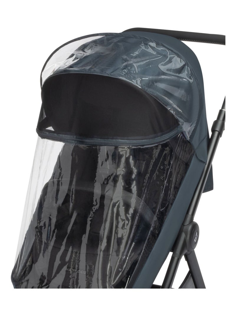 Protector de lluvia Confort para cochecito y capazo con bolsa de almacenamiento Transparente - Kiabi