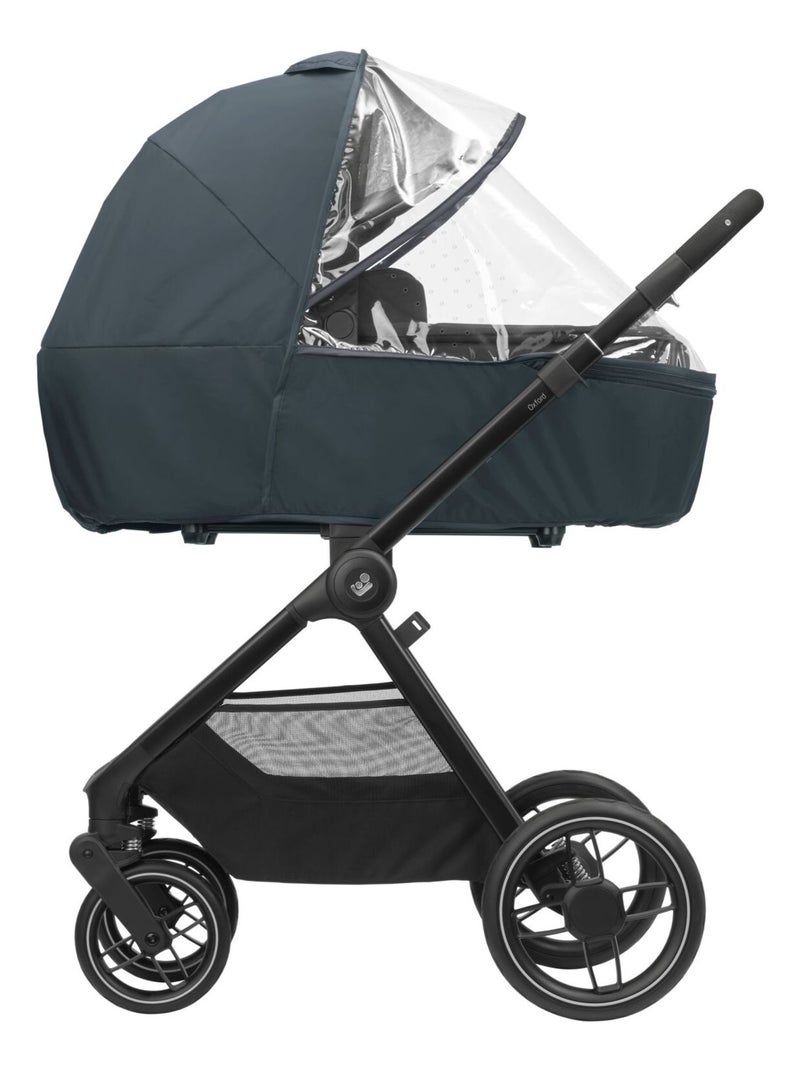 Protector de lluvia Confort para cochecito y capazo con bolsa de almacenamiento Transparente - Kiabi