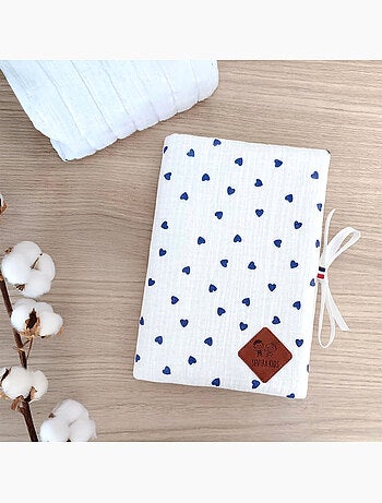 Protector para cartilla de salud de bebé de algodón | SEVIRA KIDS