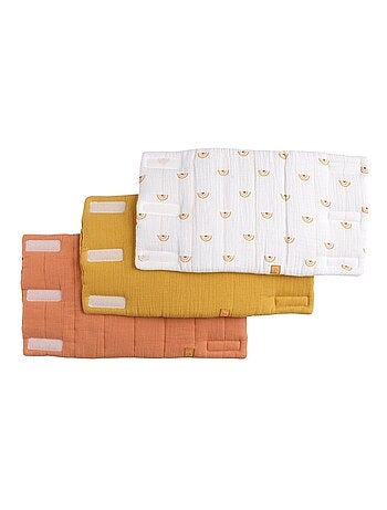 Protectores de barandilla de cama 38x21 cm en algodón - SAUTHON