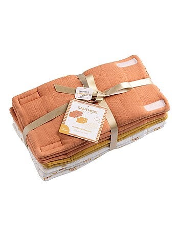 Protectores de barandilla de cama 38x21 cm en algodón - SAUTHON