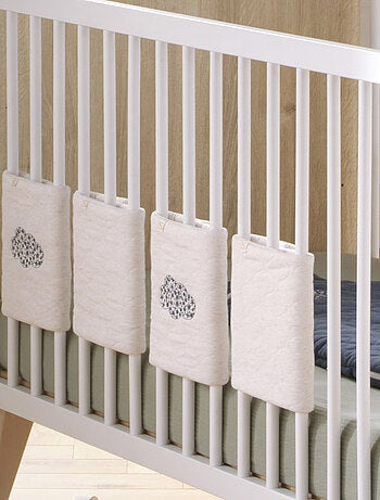 Protectores de barandilla de cama de algodón - SAUTHON