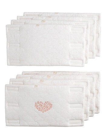 Protectores de barandilla de cama de algodón - SAUTHON