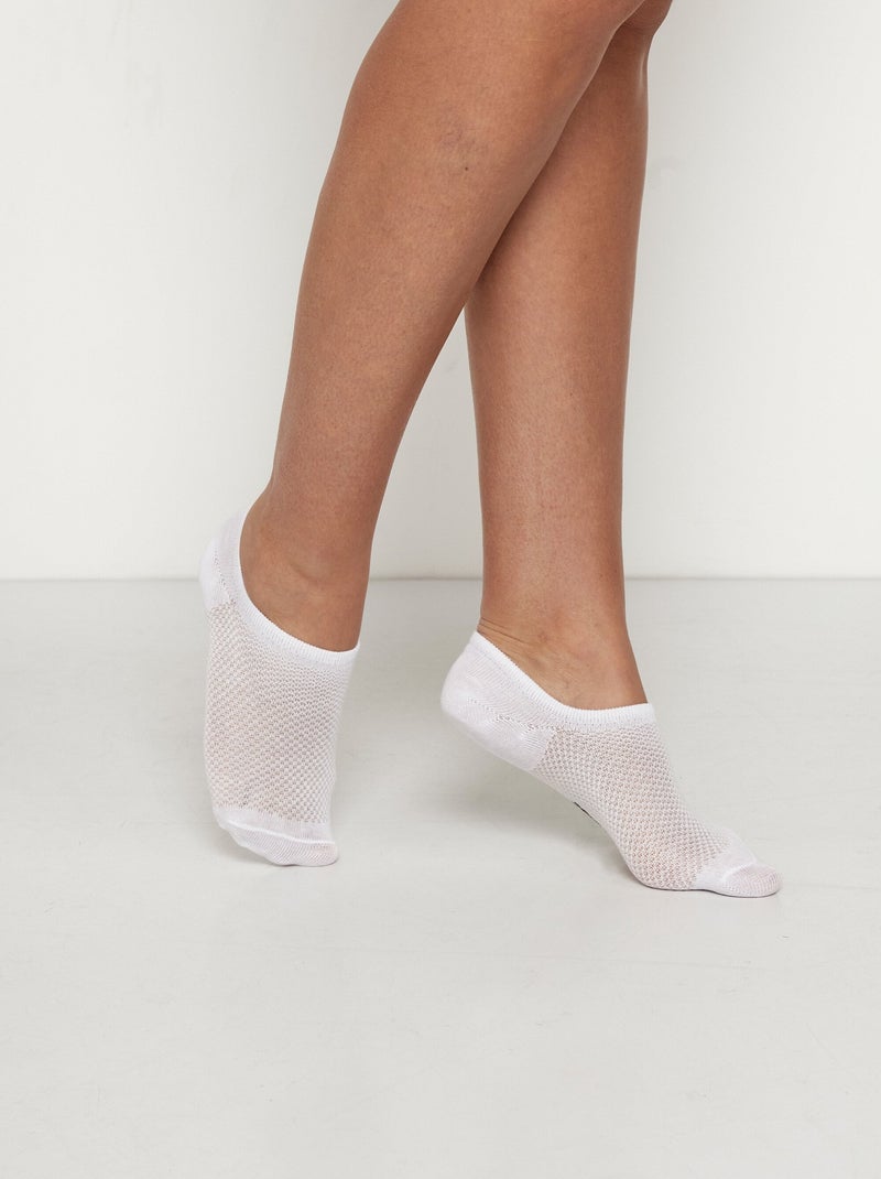 Protectores de pies ricos en algodón - AFIBEL Blanco - Kiabi