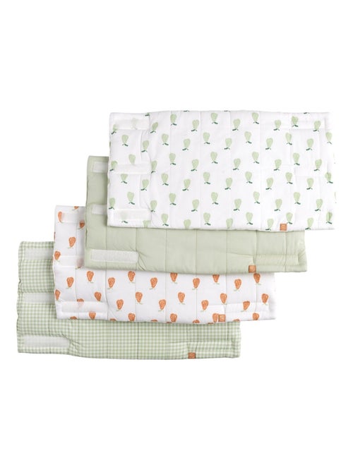 Protectores de riel de cama de algodón verde - SAUTHON - Kiabi
