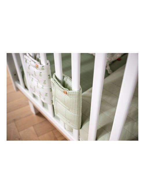 Protectores de riel de cama de algodón verde - SAUTHON - Kiabi