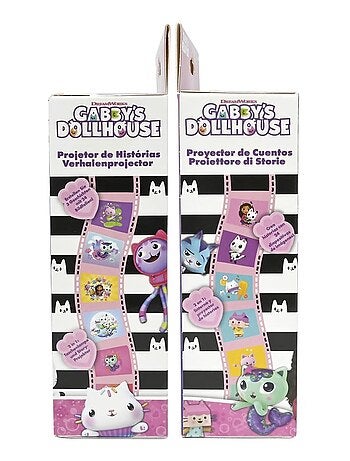 Proyector de cuentos y antorchas de Gabby's Dollhouse