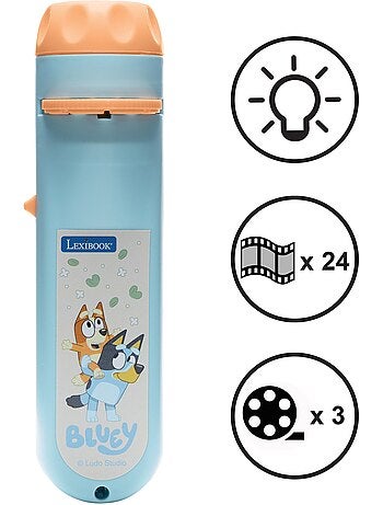 Proyector de cuentos y linterna Bluey