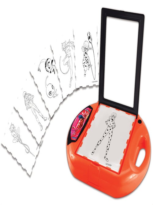 Proyector de dibujo Miraculous con plantillas y sellos - Kiabi Proyector de dibujo Miraculous con plantillas y sellos - Kiabi