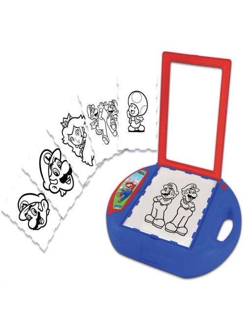 Proyector de dibujo Super Mario con plantillas y sellos - Kiabi