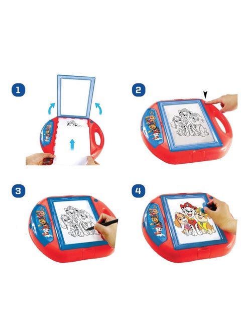 Proyector de dibujos Paw Patrol con plantillas y sellos - Kiabi