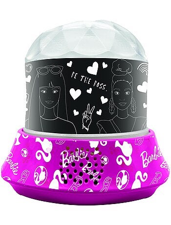 Proyector de luz nocturna Barbie con altavoz