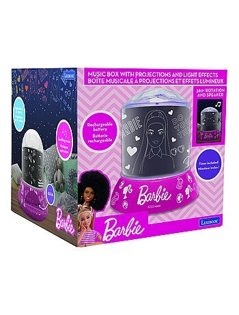 Proyector de luz nocturna Barbie con altavoz