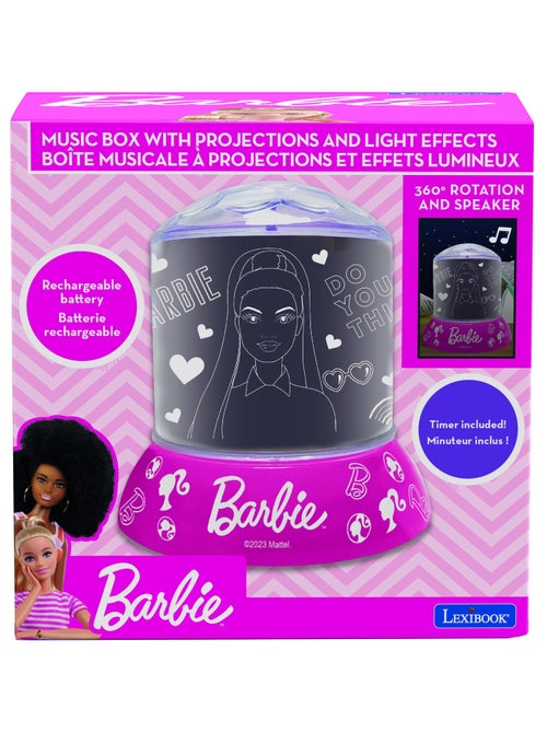 Proyector de luz nocturna Barbie con altavoz - Kiabi