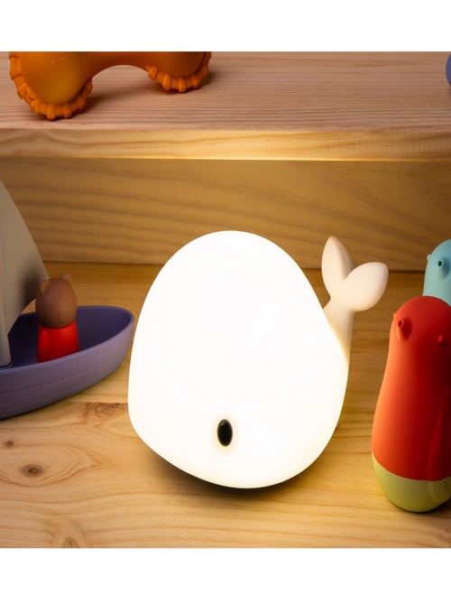 Proyector de luz táctil de silicona – ballena | Little L - Kiabi