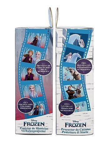 Proyector y linterna de Frozen Stories