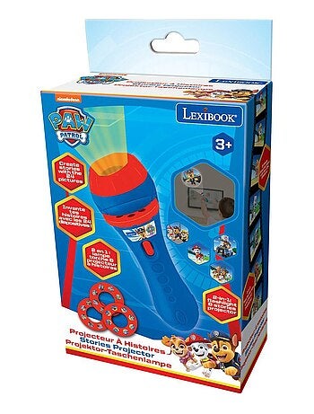 Proyector y linterna Paw Patrol Stories