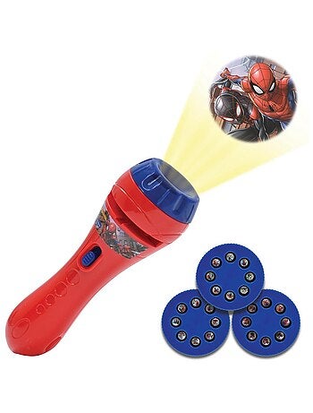 Proyector y linterna SpiderMan Stories