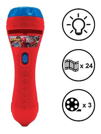 Proyector y linterna SpiderMan Stories